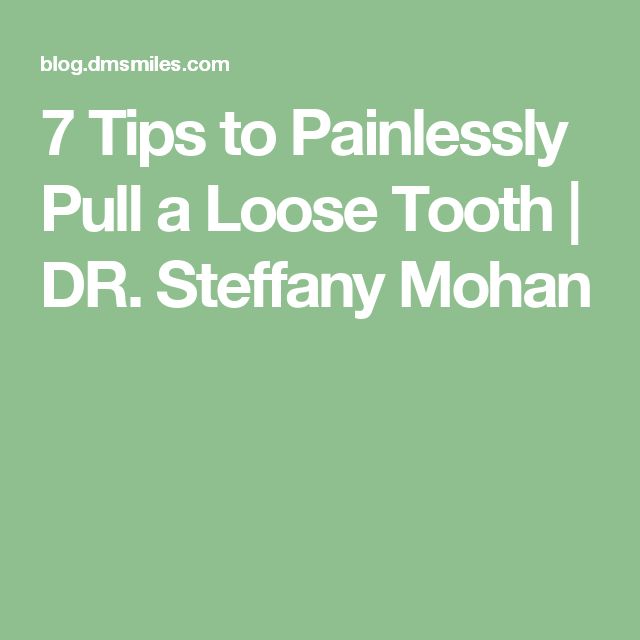 Content image for Loose Tooth? Don't Panic! First Steps to Save It
